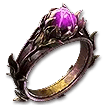 Ming's Heart Amethyst Ring