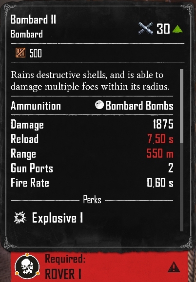 Bombard II (Required:Rover 1)