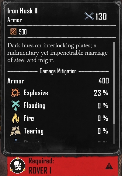 Iron Husk II (Required:Rover 1)