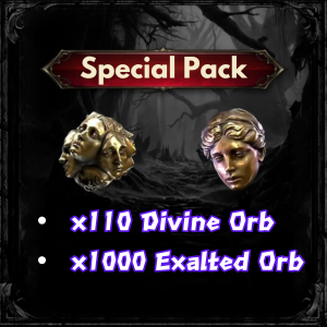 Special Pack : x110 Divine Orb + x1000 Exalted Orb | Fast Delivery!