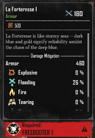 La Forteresse I (Required:Freebooter 1)