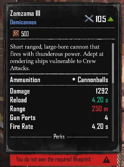 Zamzama III (Required:Kingpin 1)