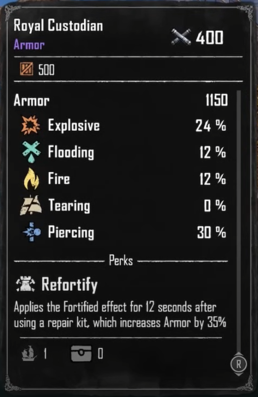 Royal Custodian (Required:Kingpin 1)