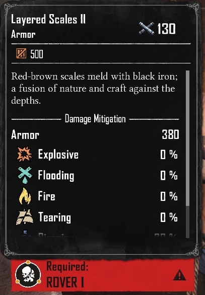 Layered Scales II (Required:Rover 1)