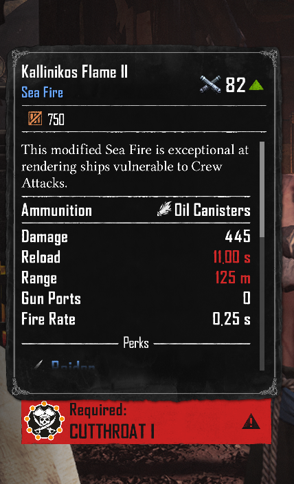 Kallinikos Flame II (Required:Cutthroat 1)