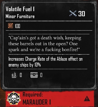 Volatile Fuel I (Required:Marauder 1)