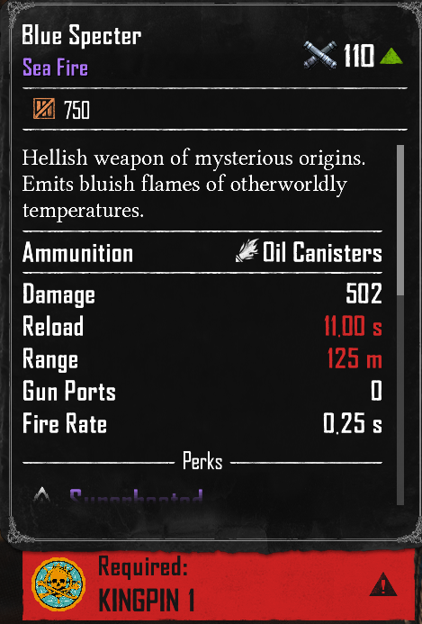 Blue Specter (Required:Kingpin 1)