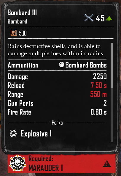 Bombard III (Required:Marauder 1)