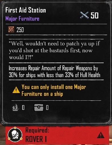 First Aid Station (Required:Rover 1)