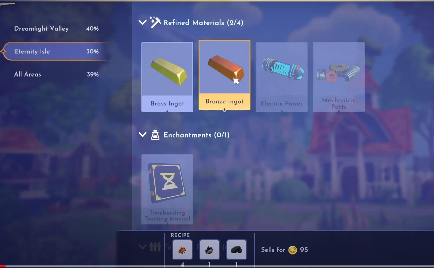 Disney Dreamlight Valley Bronze Ingot