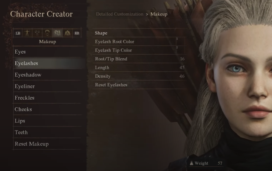 Eyelashes Customization