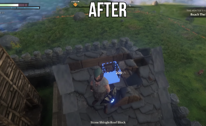 Upgrading Base in Enshrouded after Flame Altar upgrade