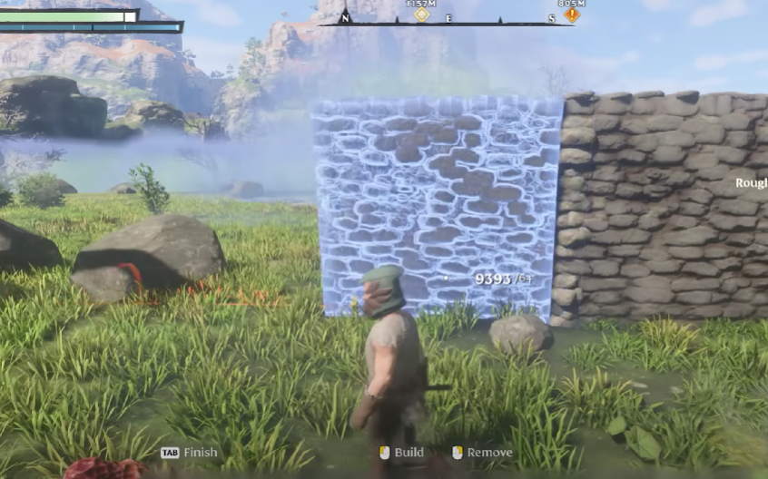 Boundaries and Comfort Space when Building House in Enshrouded