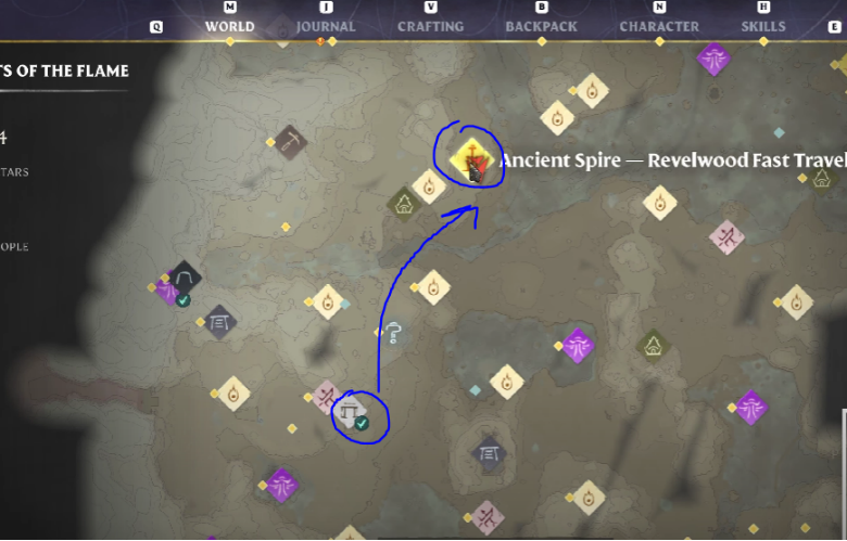 Unlocking Ancient Spire - Revelwood in Enshrouded