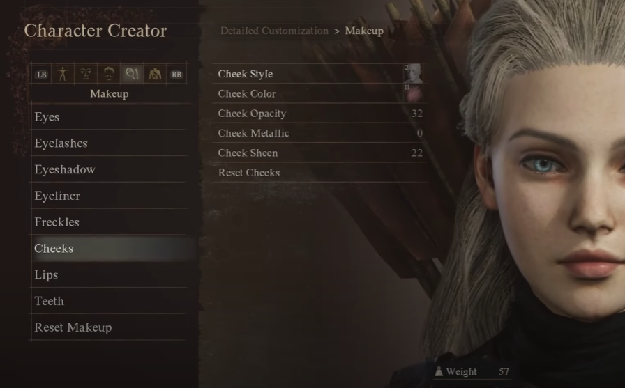 Cheeks Customization