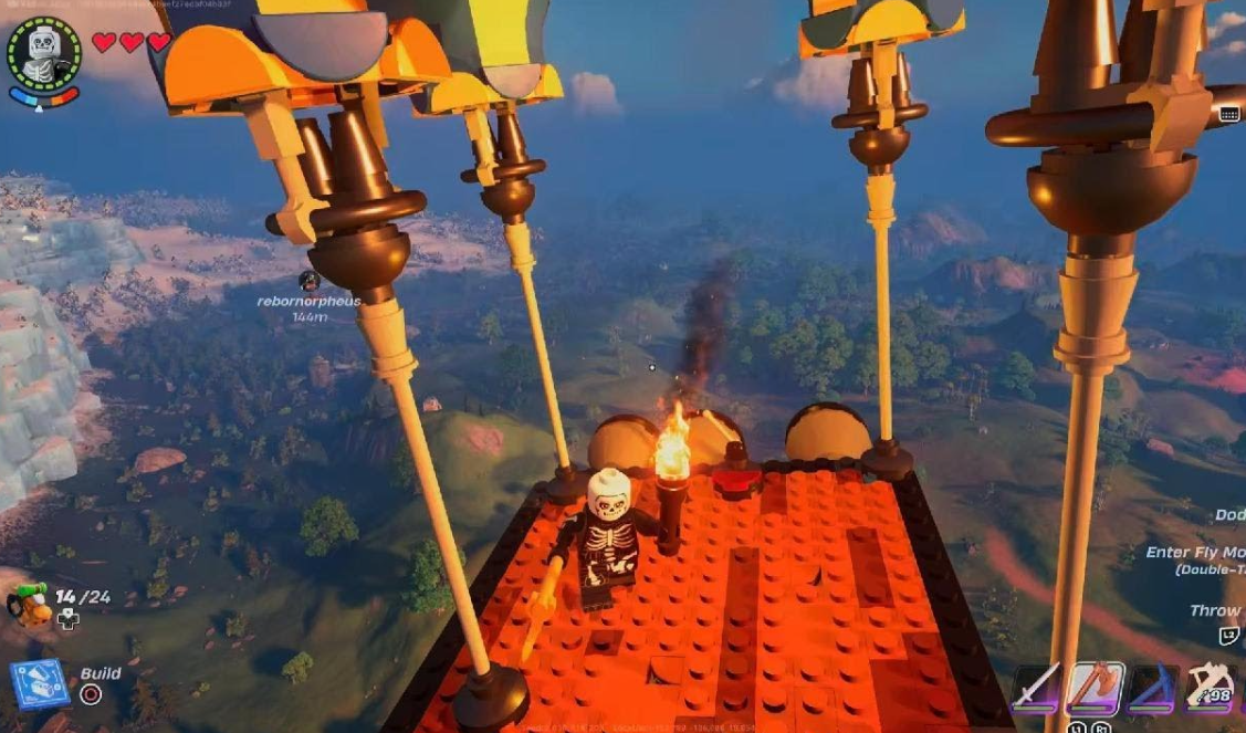 Flying Mount in Lego Fortnite