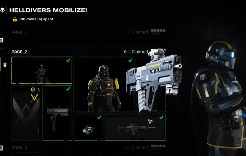 Loadout Choice to get better at Helldivers 2