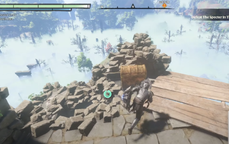 Second Legendary Farming Location in Enshrouded - Golden Legendary Chest