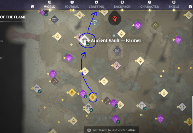 Unlocking Ancient Spire - Revelwood in Enshrouded