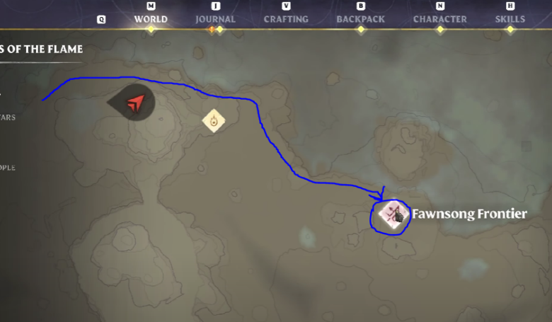 Second Legendary Farming Location in Enshrouded - Fawnsong Bandit Camp
