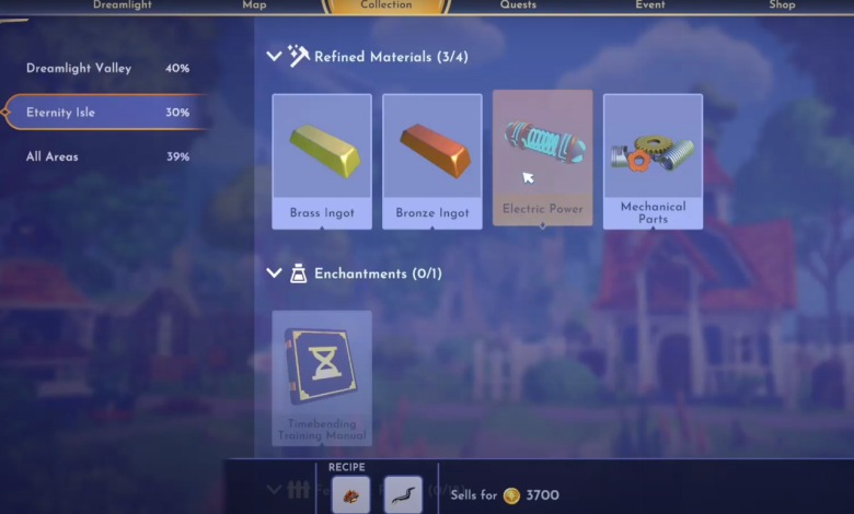 Disney Dreamlight Valley Electric Power