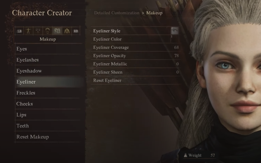 Eyeliner Customization