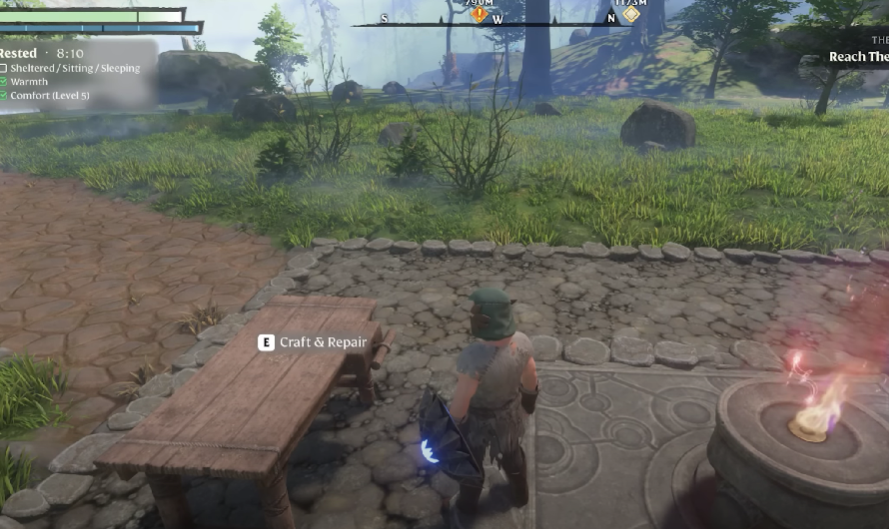 Flame Altar Placement in Enshrouded House Building