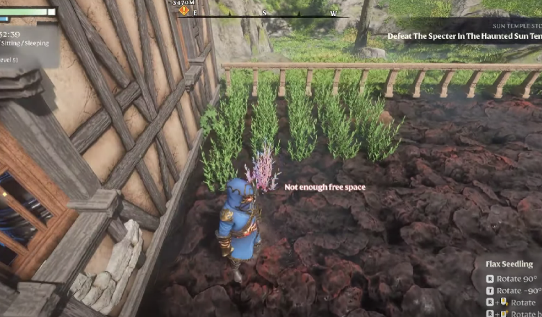 Putting Plant Seeds/Seedlings into Farm in Enshrouded