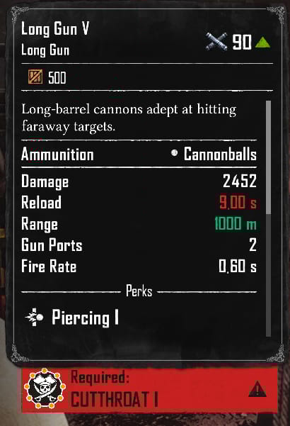Long Gun V (Required:Cutthroat 1)