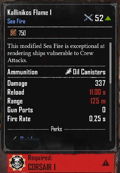 Kallinikos Flame I (Required:Corsair 1)