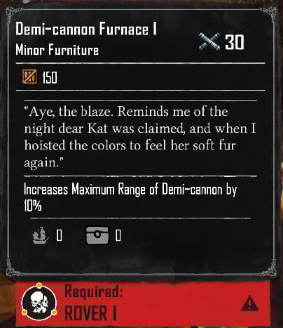 Demi-cannon Furnace I (Required:Rover 1)