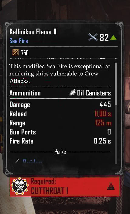 Kallinikos Flame II (Required:Cutthroat 1)