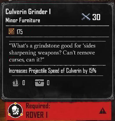 Culverin Grinder I (Required:Rover 1)