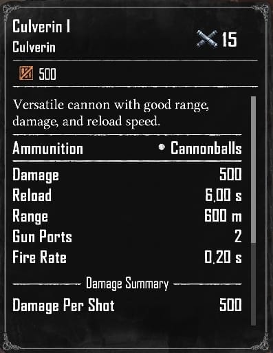 Culverin I